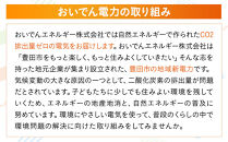 おいでんのでんき5,000kWh相当（135,000円分　毎月11,250円分×12ヶ月）【定期便：全12回】