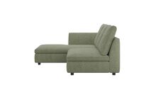 L字型ソファ向左シェーズロング&nbsp;SONA〈DUO〉幅214cm【arflexーアルフレックスー】_04436　【ライトブラウン】