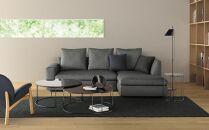 L字型ソファ向左シェーズロング&nbsp;SONA〈DUO〉幅214cm【arflexーアルフレックスー】_04436　【ライトブラウン】