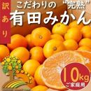 【訳あり】有田みかん 約10kg【2024年10月下旬より順次発送】