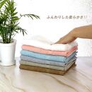 お洗濯がラクチン フェイスタオル 2枚 カラーおまかせ　入金確認後30日以内に順次出荷(土日祝除く）