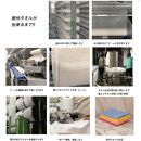 片面ガーゼ フェイスタオル 5枚セット（ポピー／コーラル／パンプキン／セレストブルー／サフラン）　入金確認後30日以内に順次出荷(土日祝除く）