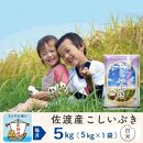 【3か月定期便】佐渡島産 こしいぶき 白米5Kg 令和6年産