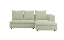 L字型ソファ向右シェーズロング&nbsp;SONA〈DUO〉幅214cm【arflexーアルフレックスー】_04298　【アイボリー】