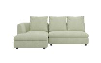 L字型ソファ向左シェーズロング&nbsp;SONA〈DUO〉幅214cm【arflexーアルフレックスー】_04299　【アイボリー】