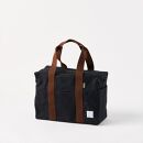 キューボイド&nbsp;トラベルバッグ&nbsp;M&nbsp;ブラック×ココア【カバン&nbsp;ボストンバッグ&nbsp;防水&nbsp;軽量&nbsp;カジュアル&nbsp;バッグ&nbsp;トラベル&nbsp;レジャー&nbsp;出張&nbsp;旅行&nbsp;ビジネス&nbsp;】