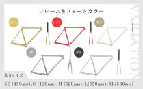 【VIGORE】ロードバイク「CrMoRacer KYOTO Collection」(フレーム＆フォーク）［ 京都 ロードバイク 自転車 ブランド 人気 おすすめ スポーツ アウトドア ツーリング ブランド メーカー 取り寄せ 通販 ふるさと納税 ］ 