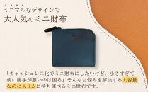 ポケットスリムL字財布 【グレー】 博多革工房 Japlish | ジャプリッシュ