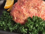 牛肉・豚肉 近江牛 生ハンバーグ (近江牛:鹿児島豚  7：3)1300g  (130g×10パック) ソース付