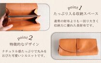 【革工房Japlish】アコーディオン長財布【チョコ】デザインと機能性を両立したロングセラー＜福岡市の本革製品＞