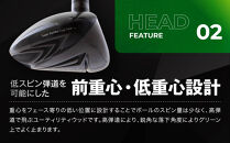 【ルーツゴルフ】ルーツラプター&nbsp;ユーティリティ&nbsp;3番ロフト18°&nbsp;ヘッドカバー付&nbsp;ゴルフクラブ＜シャフト硬さ：SR＞［&nbsp;京都&nbsp;ゴルフ&nbsp;ブランド&nbsp;世の中で一番飛ぶクラブを作りたい&nbsp;飛距離&nbsp;スコア&nbsp;人気&nbsp;おすすめ&nbsp;オーダーメイド&nbsp;特別仕様&nbsp;カスタマイズ&nbsp;カスタム&nbsp;］