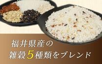 【先行予約】【令和6年産福井県産ブレンド米】【一等米】そのまま炊けるこだわり雑穀ごはん 【無洗米】900g / 小分け 雑穀米 ブレンド 赤米 黒米 麦 緑米 ぷちぷち 食感 歯ごたえ 白米 穀物 こしひかり コシヒカリ 福井県 新米 ※2024年10月上旬より順次発送