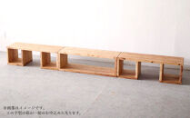 ウッドラック（コの字※一個）杉  北海道 KOTA インテリア 手作り 家具職人 ローボード モダン 家具 家具 家具 家具 家具 家具