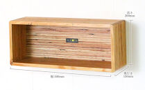 箱型飾り棚　小（プレーンタイプ）杉  北海道 KOTA インテリア 手作り 家具職人 モダン 家具 家具 家具 家具 家具 家具