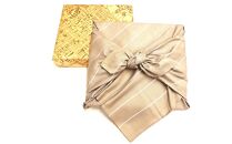 【伊勢源六たちばなや】きれいどころ&nbsp;詰合せ&nbsp;「京風呂敷・コトノワ&nbsp;ワームグレー」