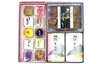 【伊勢源六たちばなや】きれいどころ&nbsp;詰合せ&nbsp;「京風呂敷・コトノワ&nbsp;インディゴブルー」