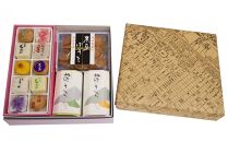 【伊勢源六たちばなや】きれいどころ&nbsp;詰合せ&nbsp;「京風呂敷・コトノワ&nbsp;レッド」