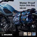 【デグナー】防水サイドバッグ[NB-92]【ブラック】［ 京都 八王子 バイクギア バッグ 鞄 かばん 人気 おすすめ 革 レザー ツーリング ライダー バイカー バイク ブランド メーカー ギア パーツ ］