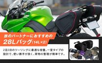 【デグナー】スポーツダブルバッグ[NB-36]【レッドパイピング】［ 京都 八王子 バイクギア バッグ 鞄 かばん 人気 おすすめ 革 レザー ツーリング ライダー バイカー バイク ブランド メーカー ギア パーツ ］