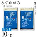 新米 ★無洗米★ 令和6年 彦根産 みずかがみ 10kg（5kg×2袋）