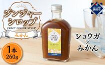 ジンジャーシロップ　みかん　2本セット
