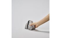 RS&nbsp;-&nbsp;ROCK&nbsp;END&nbsp;/&nbsp;S&nbsp;/&nbsp;komame｜庵治石ブックエンド