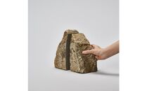 RS&nbsp;-&nbsp;ROCK&nbsp;END&nbsp;/&nbsp;XL&nbsp;/&nbsp;sabi｜庵治石ブックエンド