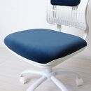 コンフィ&nbsp;オフィスチェア&nbsp;ブルーホワイト