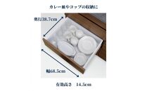 カウンター&nbsp;幅116cm&nbsp;カリーナ&nbsp;ブラウン(ウォールナット柄)