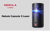 PJ03【 Nebula Capsule 3 Laser 】 ネビュラ フルHD モバイルレーザープロジェクター/レーザープロジェクター / 300ANSIルーメン/オートフォーカス機能/垂直・水平自動台形補正 / 8W スピーカー/DLP搭載 / Google TV搭載 / ホームシアター / usb