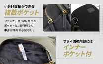 【デグナー】チョークバッグ[W-116A]【ブラック】［ 京都 八王子 バイクギア バッグ 鞄 かばん 人気 おすすめ 革 レザー ツーリング ライダー バイカー バイク ブランド メーカー ギア パーツ ］