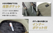 【デグナー】チョークバッグ[W-116A]【カーキ】［ 京都 八王子 バイクギア バッグ 鞄 かばん 人気 おすすめ 革 レザー ツーリング ライダー バイカー バイク ブランド メーカー ギア パーツ ］