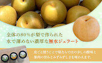 ＜庄内梨80％使用＞梨のプレミアムジェラート&nbsp;6個&nbsp;セット（幸水・豊水・新高&nbsp;各2個）