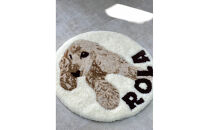 【オーダーメイド】タフティングでつくる世界に1つのオリジナルラグマット　写真からデザインすることもできます！７０ｃｍ×横９０ｃｍ以下の作品