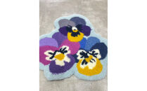 【タフティング体験】タフティングでつくる世界に1つのオリジナルラグマット　小サイズ　縦50cm×横60cm