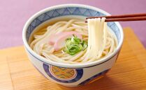 【お歳暮ギフト】手延べ半生こびきうどん 6袋入り だし醤油(麺つゆ)セット