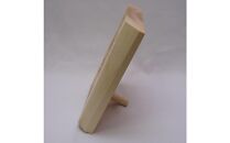 林家と書家が作る香川県産ひのきの命名ボード