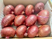 岡山市産&nbsp;赤紫玉ねぎ3kg(サイズ混合)栽培期間中農薬・除草剤不使用自然の力健康野菜
