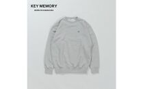 《2》【KEYMEMORY 鎌倉】KEY MEMORYスウェットaw24 GRAY