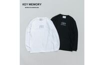 《0》【KEYMEMORY 鎌倉】フィッシュイラストロングTシャツ WHITE