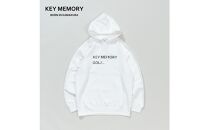 《1》【KEYMEMORY 鎌倉】ゴルフプルオーバーフーディー WHITE