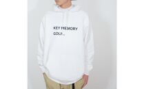 《1》【KEYMEMORY 鎌倉】ゴルフプルオーバーフーディー WHITE