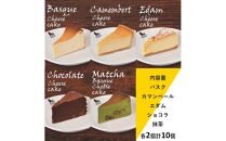 CHEESECAKE MONSTER  バラエティパック いろんな味をみんなで食べ比べできる お得な5種×２セットの１０個入り