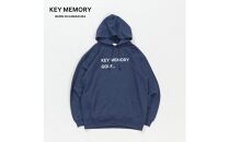 《3》【KEYMEMORY 鎌倉】ゴルフプルオーバーフーディー NAVY