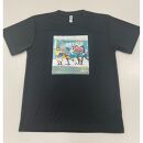 【京都市交通局】“地下鉄に乗るっ”10周年記念デザインＴシャツ（ブラック／Ｌサイズ）