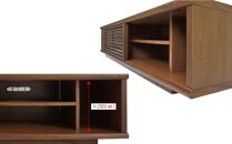 無垢リビング家具ソリド(ローボード&nbsp;テレビ台・TVボード)120cm【6色】