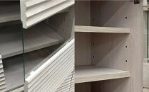 無垢リビング家具コリーナ(サイドボード・リビングボード)150cm【6色】