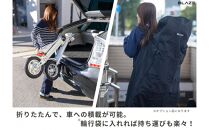 【わずか5秒】折りたたみ可能な小型電動バイク！SMART EV（スマートEV） ブラック