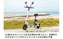 【原付一種】折りたたみ可能な電動キックボード！EV SCOOTER（EVスクーター） カーキ