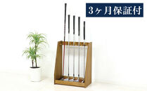 ゴルフクラブスタンド&nbsp;天然木&nbsp;幅47cm×奥行28cm×高さ60cm&nbsp;ディスプレイスタンド&nbsp;5本がけ&nbsp;完成品&nbsp;バット&nbsp;ロッド&nbsp;釣り竿&nbsp;ラック&nbsp;趣味&nbsp;コレクション&nbsp;天然木ディスプレイスタンド&nbsp;AKU1022490